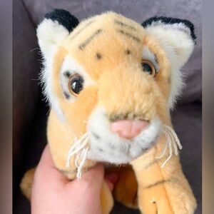 GANZ Y2K Roaring Jungle Bellies Tiger Plush Toy Collectible